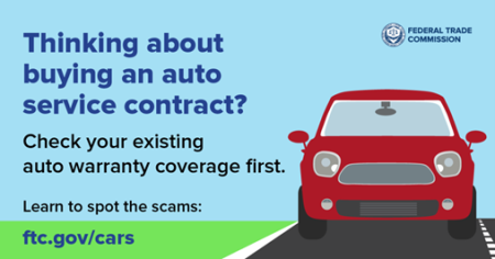 What to Know About Auto Service Contracts and Extended Warranty Scams